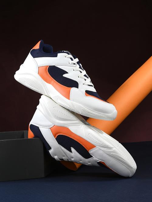 men lace up running sport shoes - 21633515 - Standard Image - 0