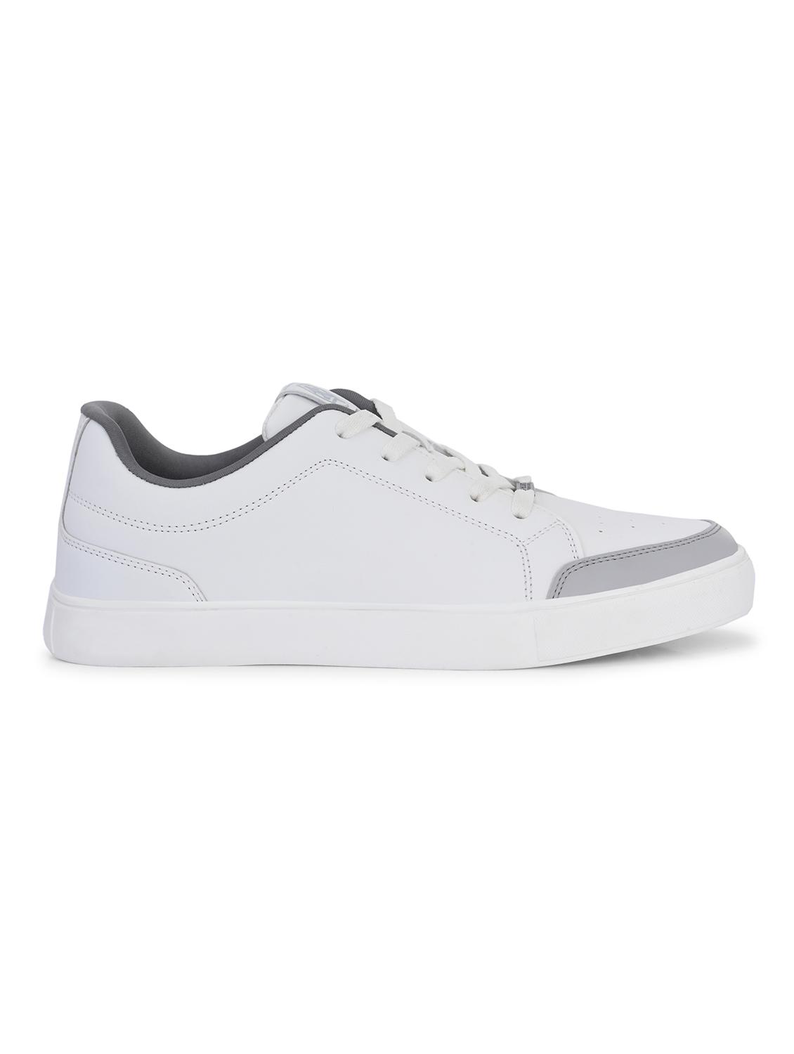 men solid lace up sneaker - 21633519 - Standard Image - 2