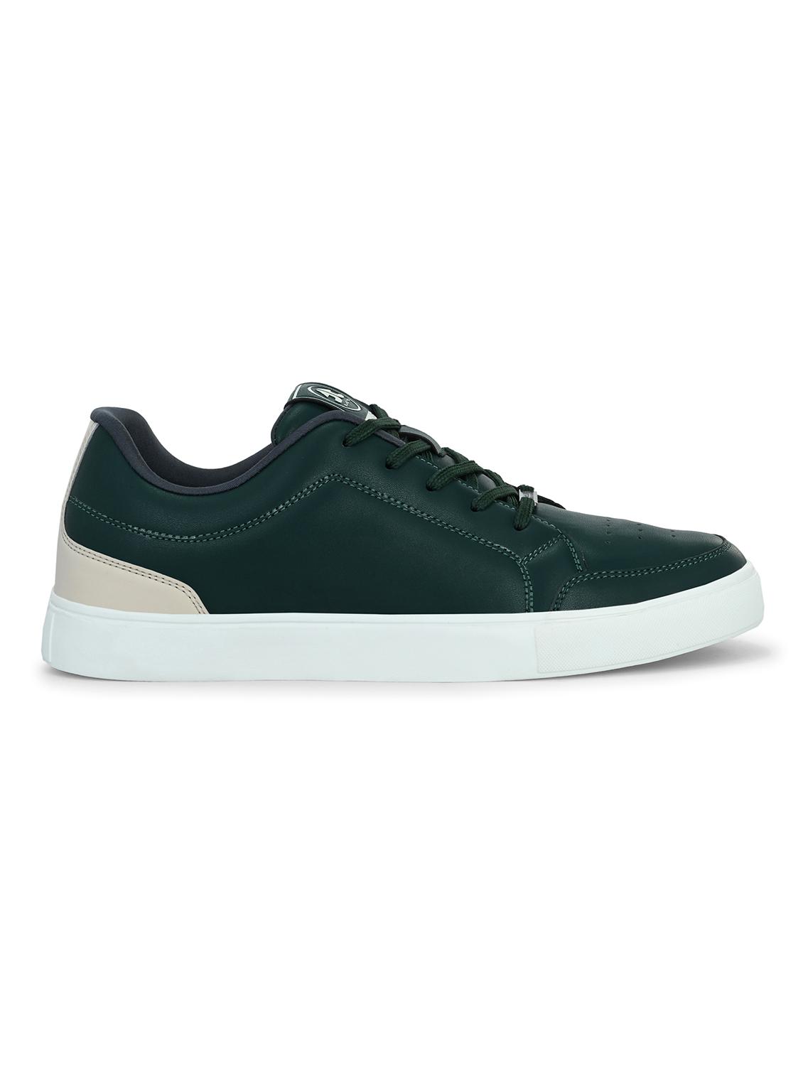 men solid lace up sneaker - 21633522 - Standard Image - 2