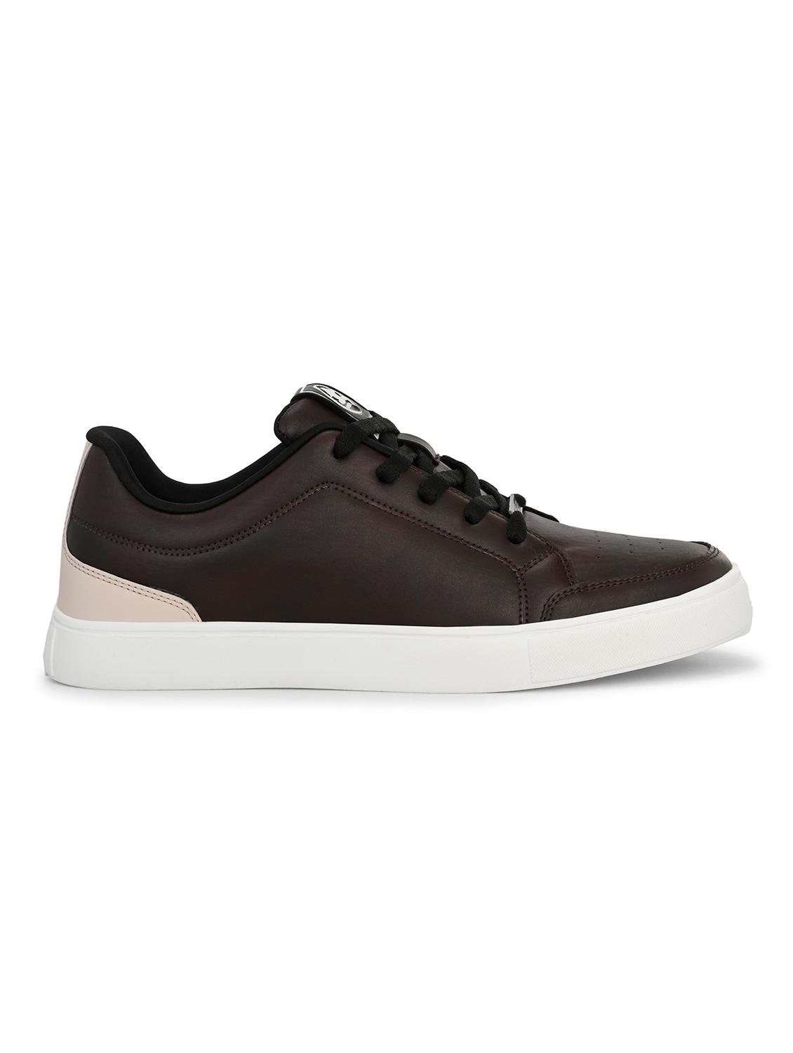 men solid lace up sneaker - 21633523 - Standard Image - 2