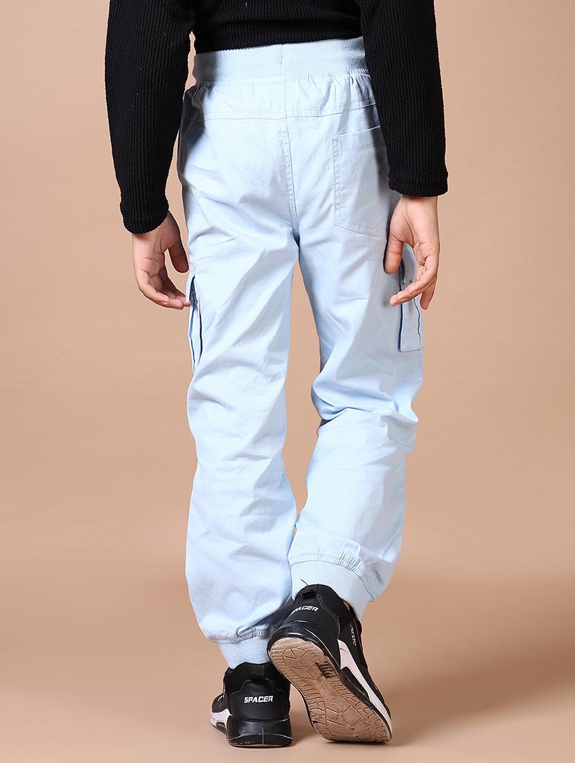 boys light blue solid cargo - 21634630 - Standard Image - 2