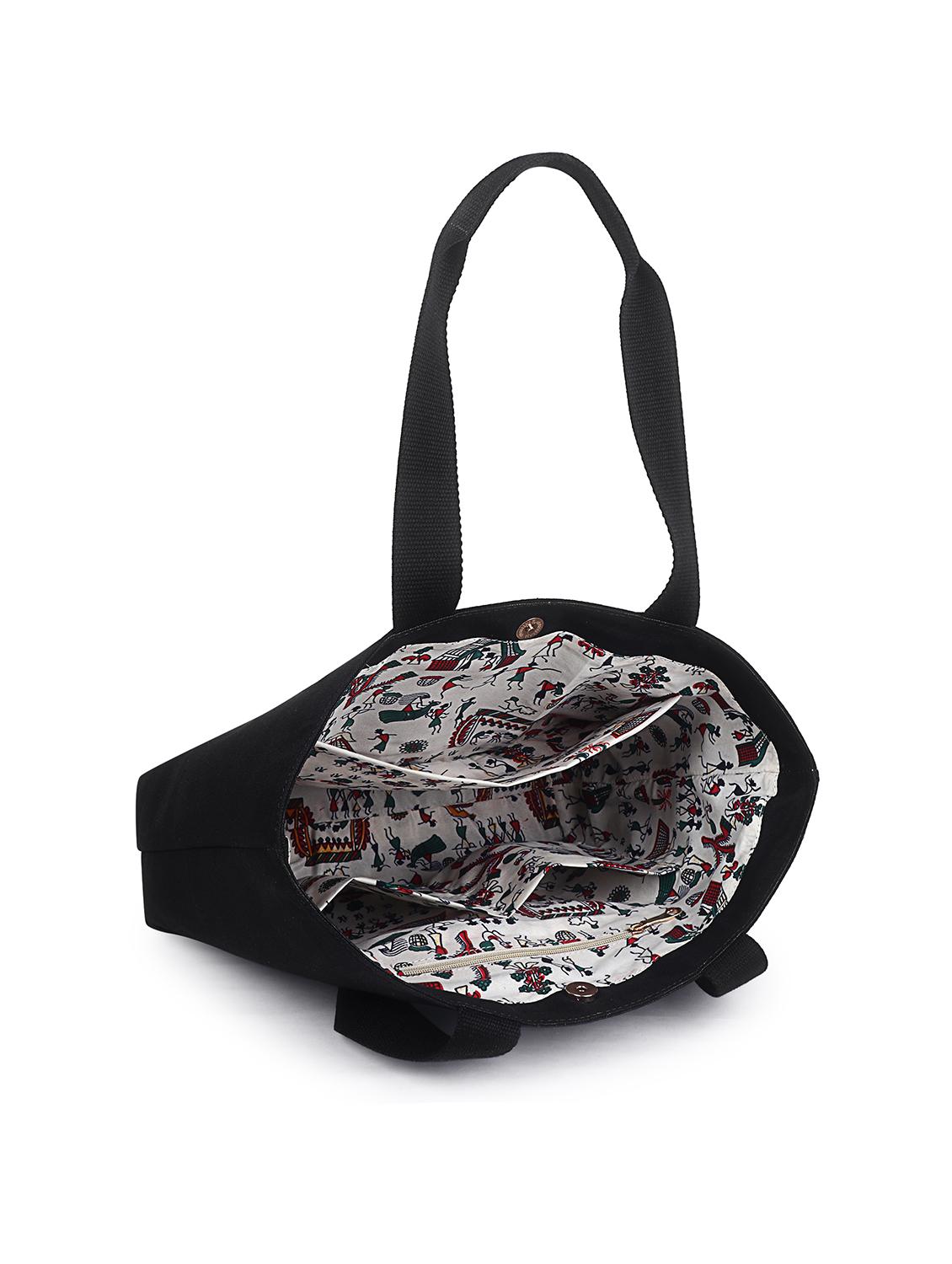 women typography structured tote - 21634676 - Standard Image - 2