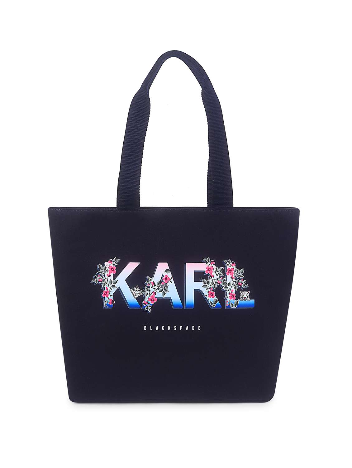 women typography structured tote 