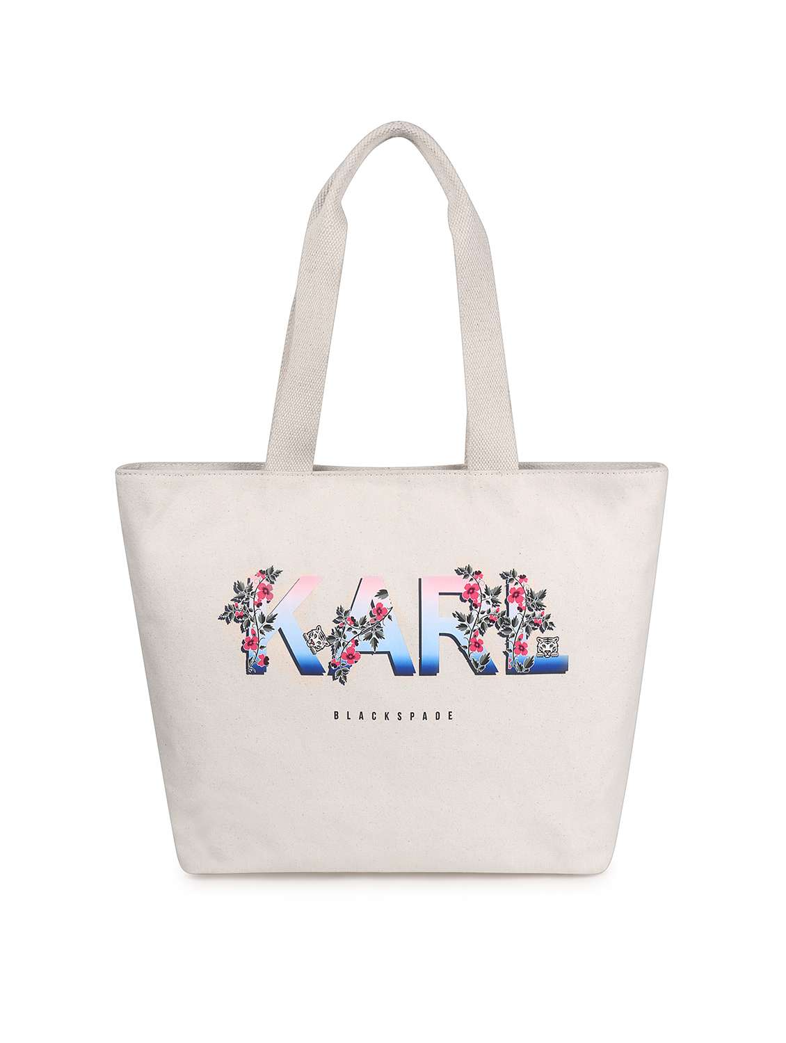 women typography structured tote 