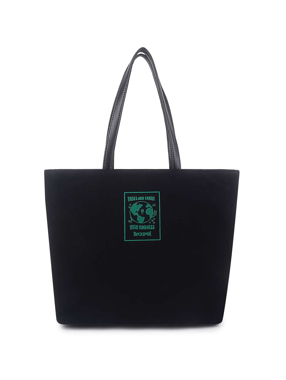 women typography structured tote - 21634690 -  Standard Image - 2