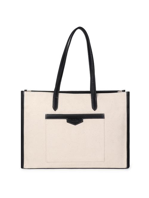 women white leatherette (pu) structured tote - 21634700 -  Standard Image - 0