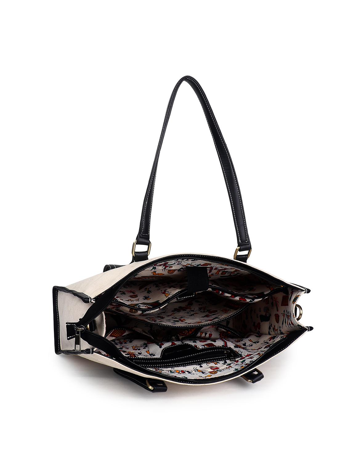 women white leatherette (pu) structured tote - 21634700 - Standard Image - 2