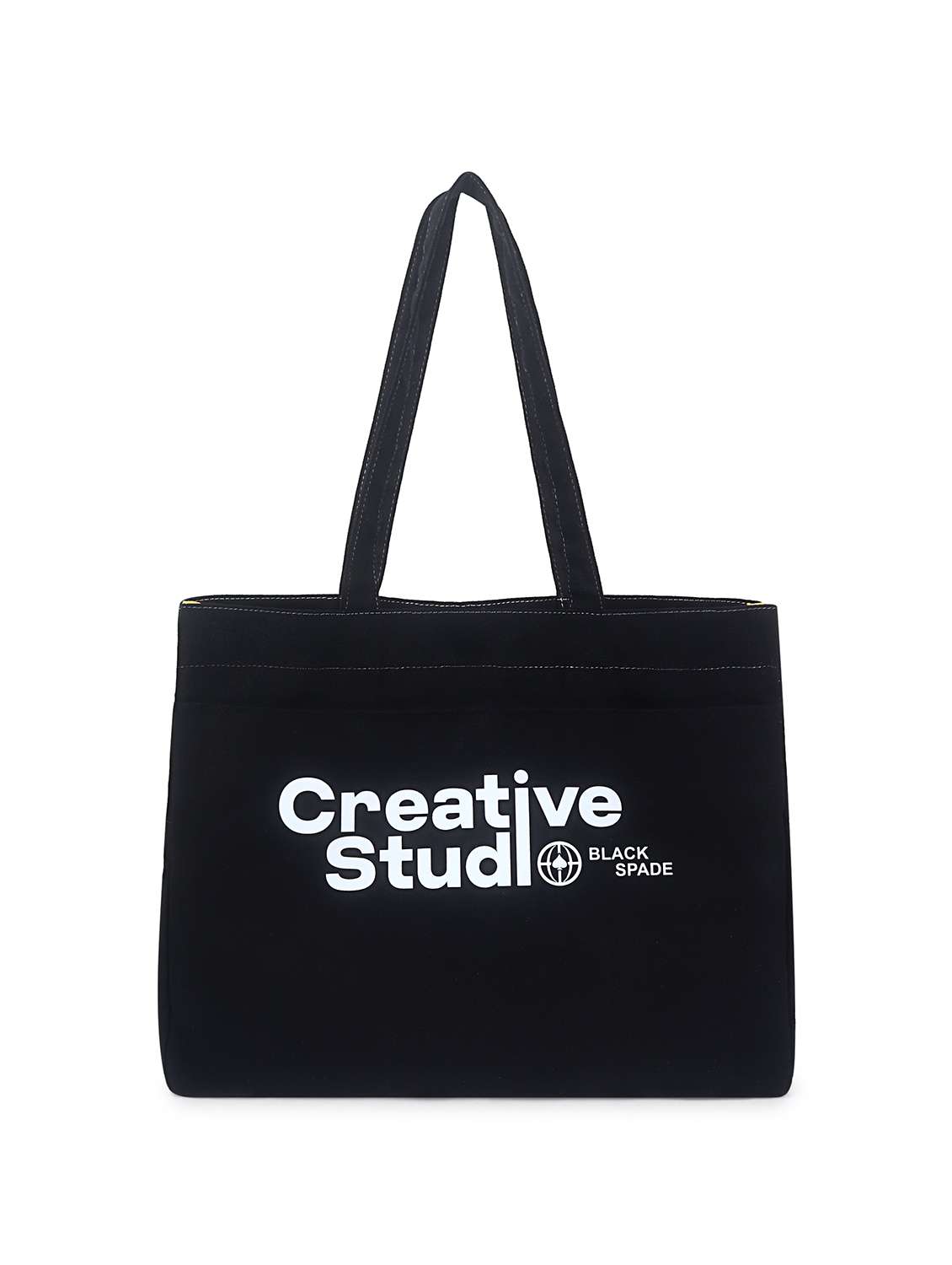 women typography structured tote