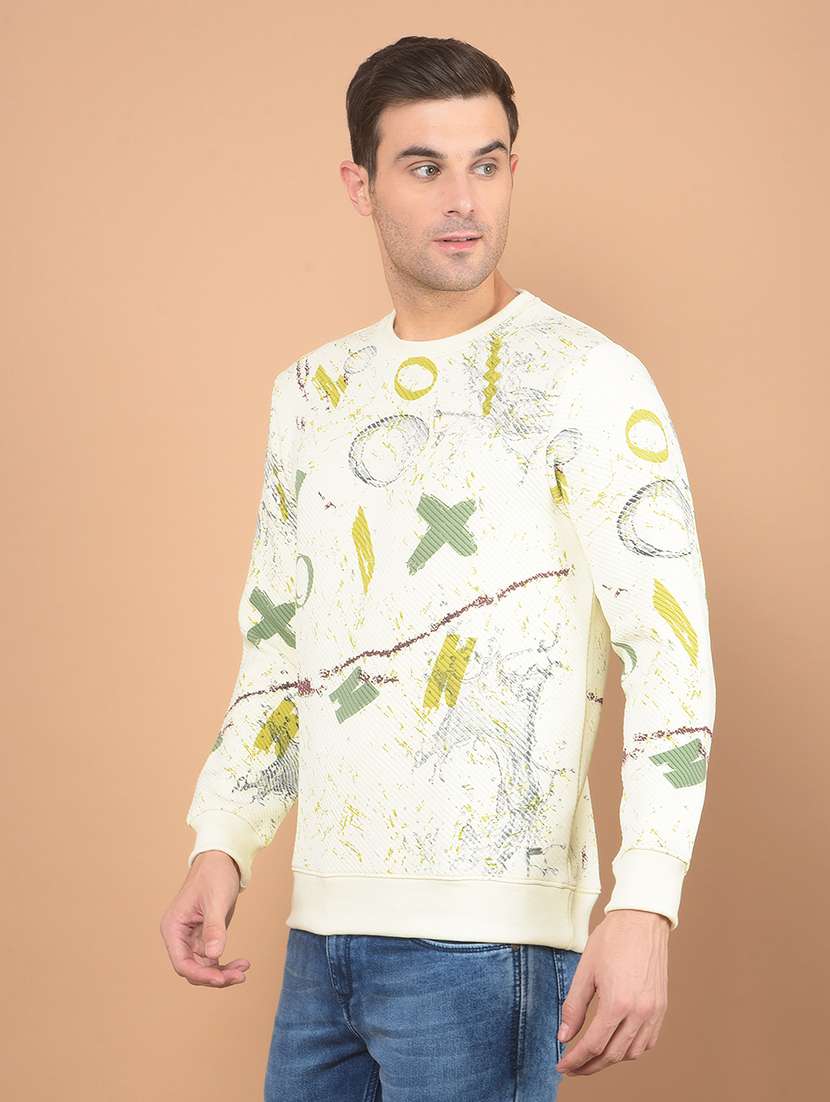 men printed long sleeves sweatshirt - 21635505 -  Standard Image - 2
