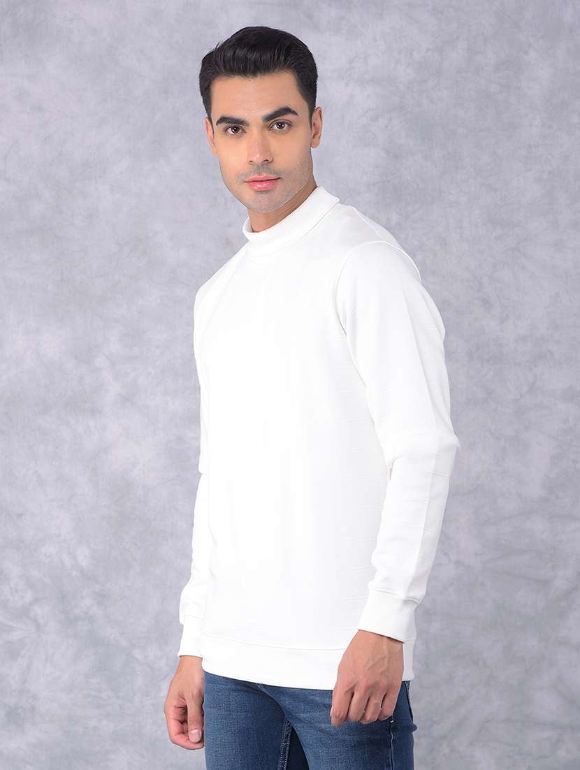 men solid long sleeve sweatshirt - 21635509 -  Standard Image - 2