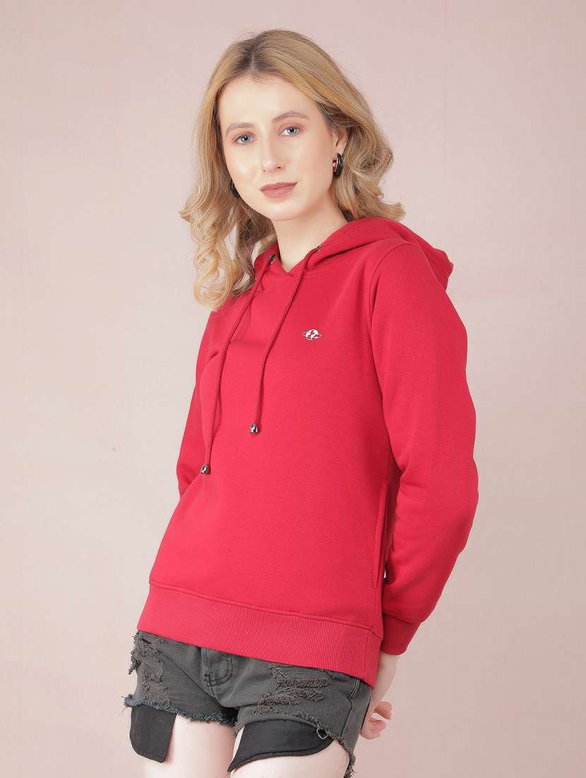 women back print long sleeve sweatshirt