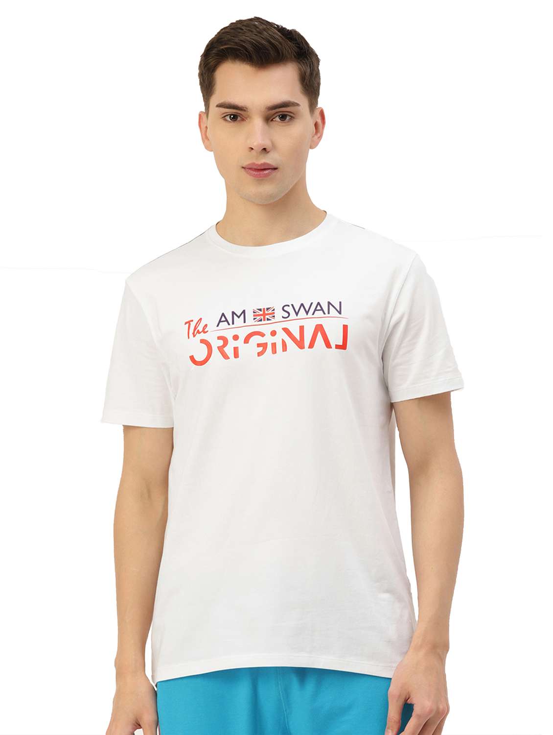 men regular fit printed short sleeve t-shirt