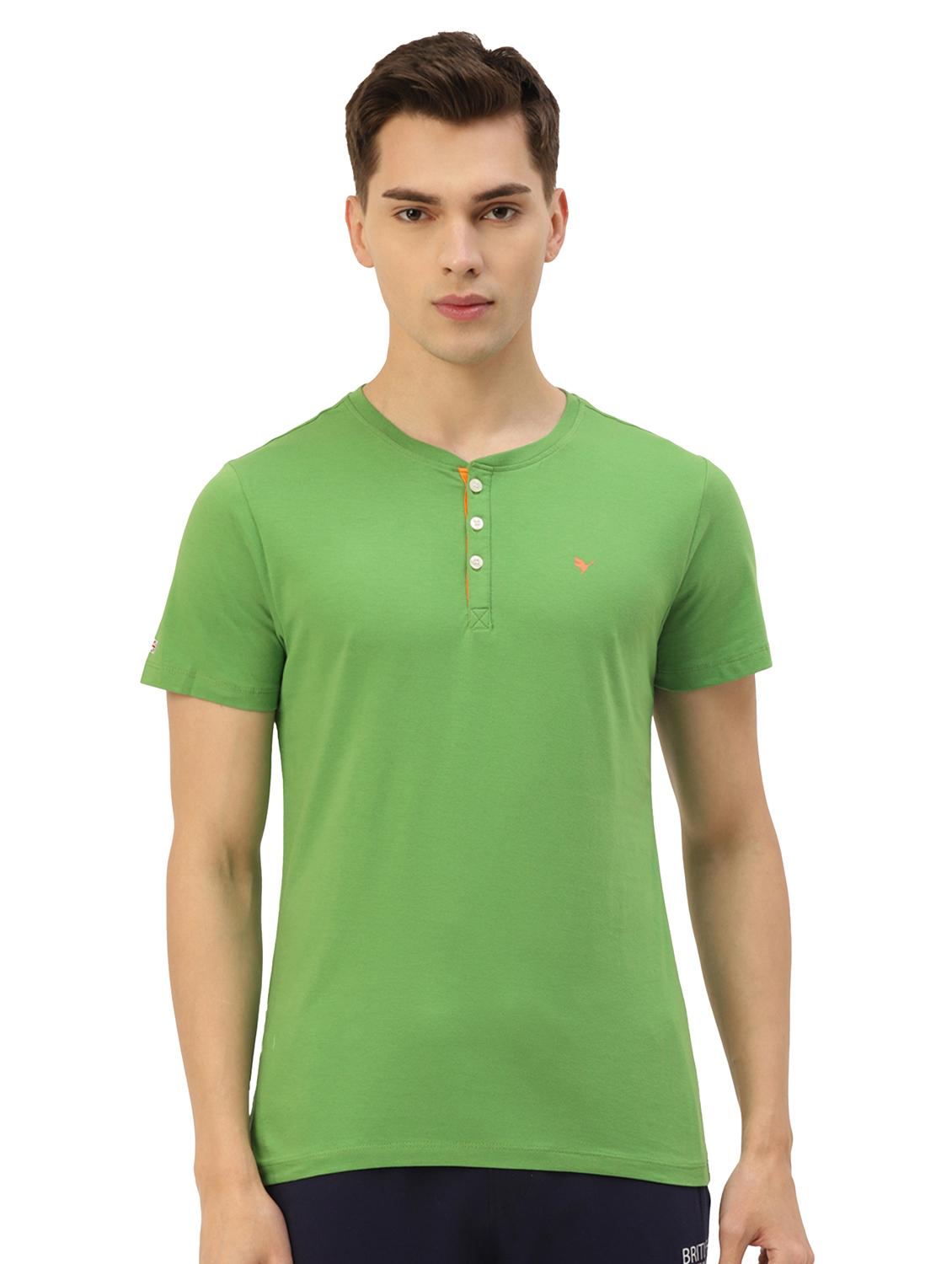 men regular fit plain short sleeve t-shirt - 21635971 - Zoom Image - 0