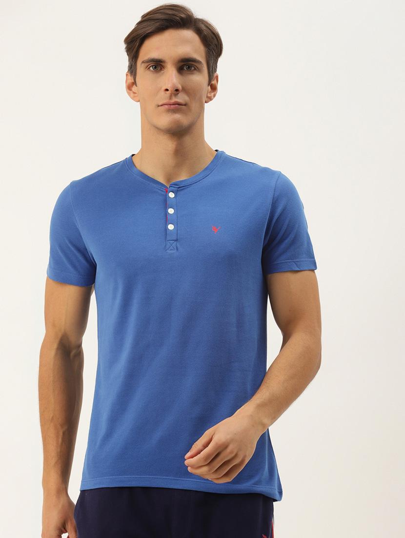 men regular fit plain short sleeve t-shirt - 21635972 - Zoom Image - 0
