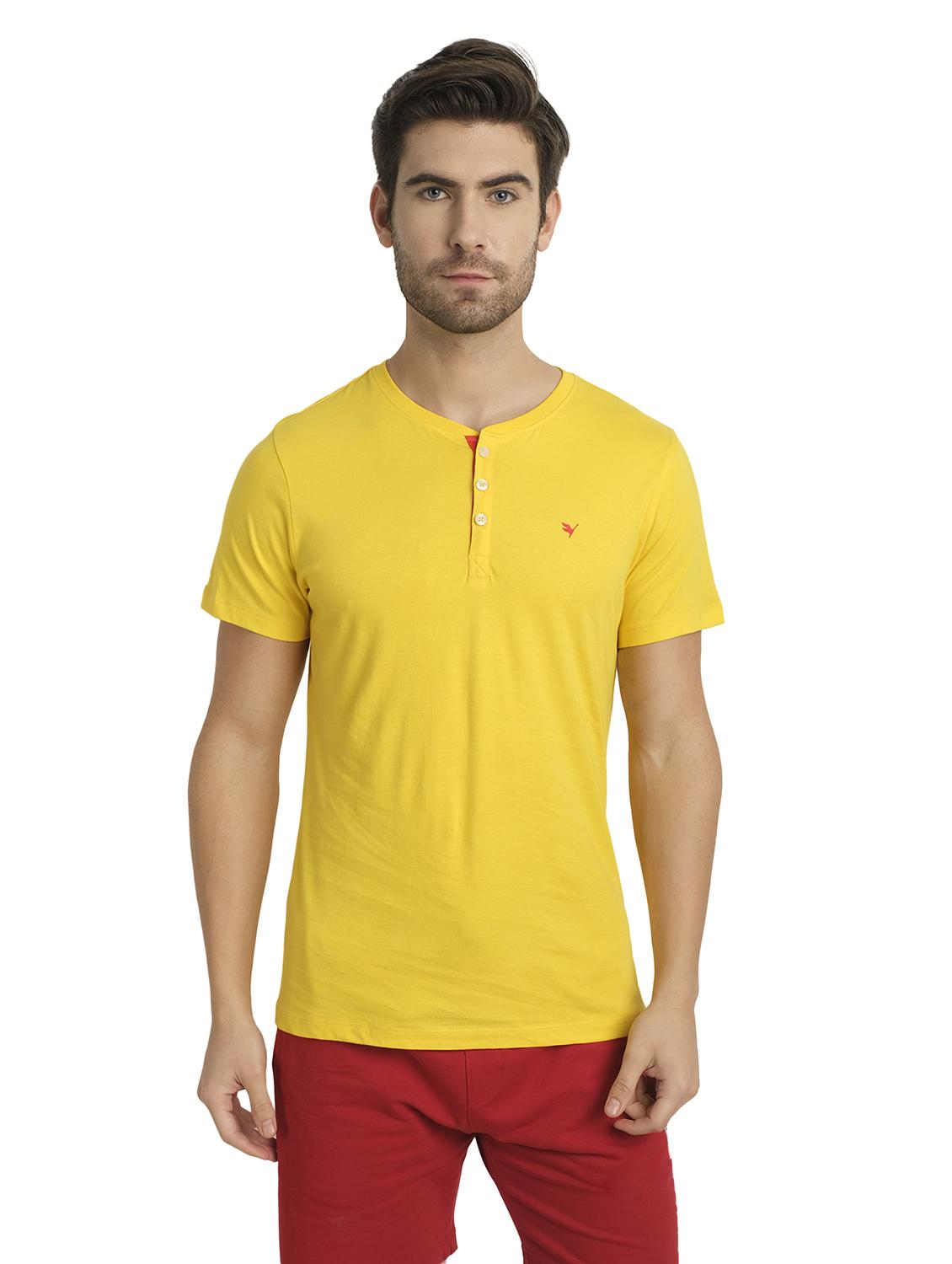 men regular fit plain short sleeve t-shirt - 21635974 - Zoom Image - 0