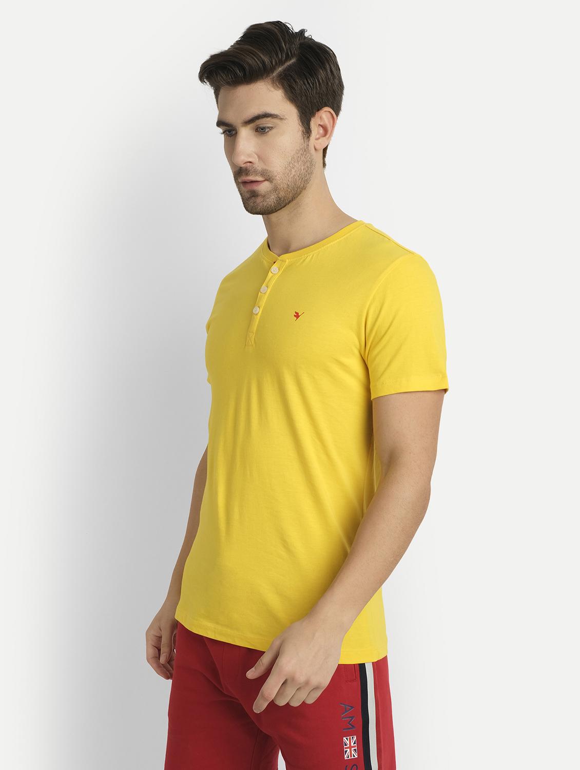 men regular fit plain short sleeve t-shirt - 21635974 - Standard Image - 2