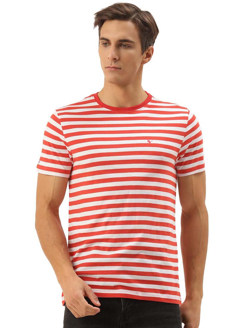 men regular fit striped short sleeve t-shirt - 21635994 - Zoom Image - 0
