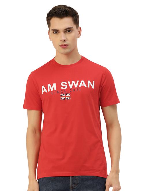 men regular fit printed short sleeve t-shirt - 21636010 - Standard Image - 0