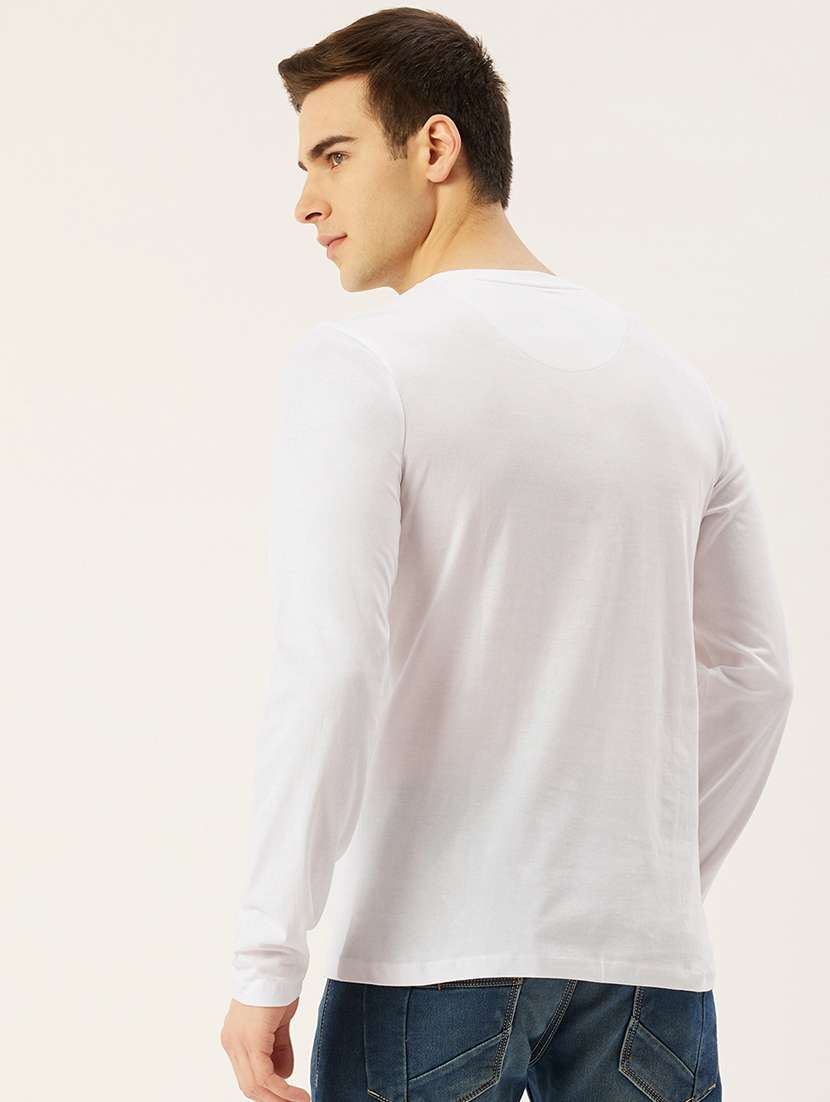 men regular fit printed long sleeve t-shirt - 21636064 -  Standard Image - 2