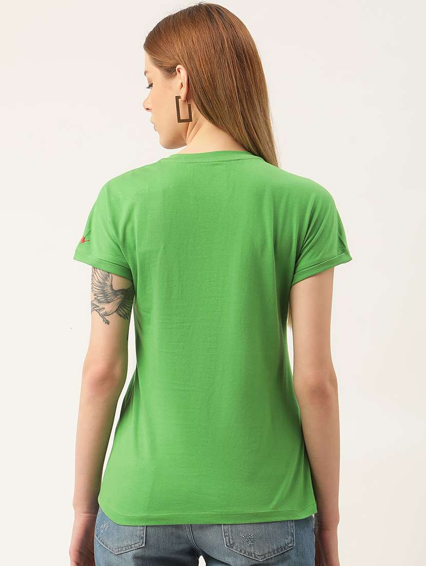 women solid short sleeves regular top - 21636170 -  Standard Image - 2