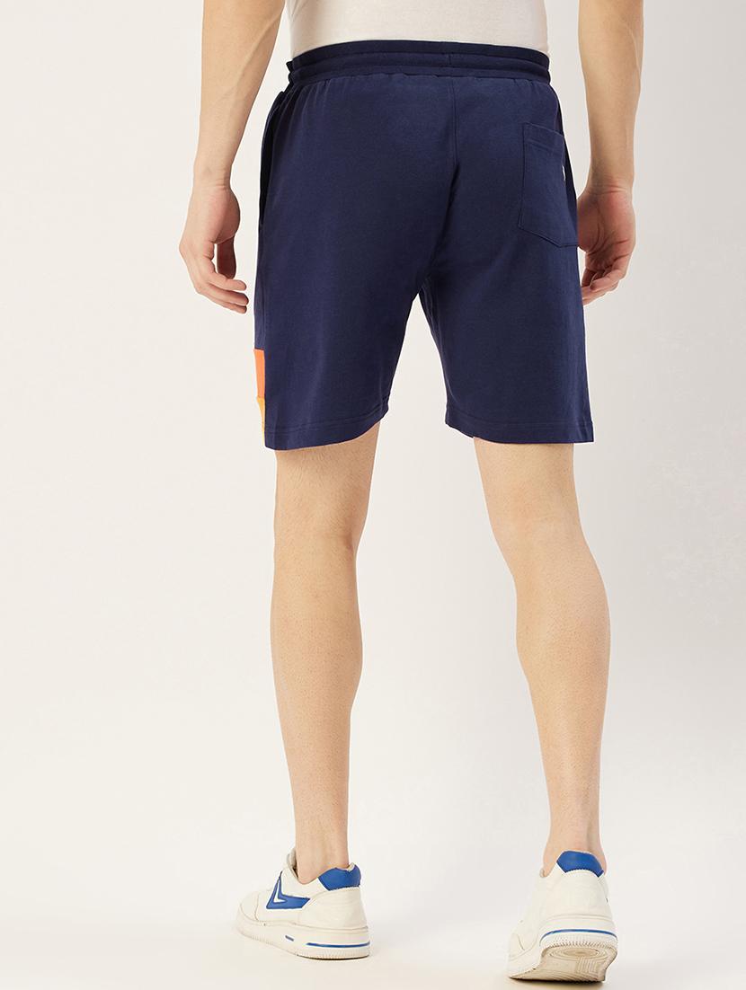 men color block mid rise shorts - 21636231 - Standard Image - 2