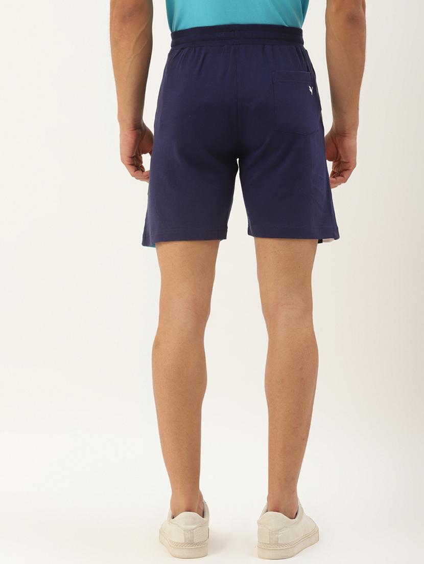 men mid rise color block shorts - 21636232 - Standard Image - 2