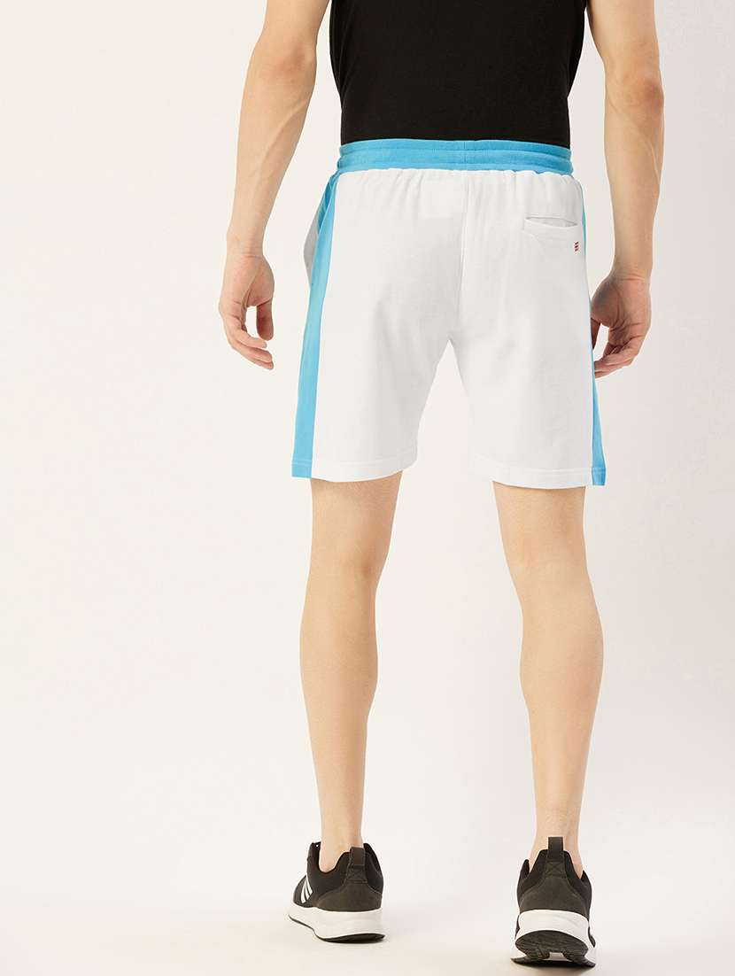 men mid rise color block shorts - 21636238 -  Standard Image - 2