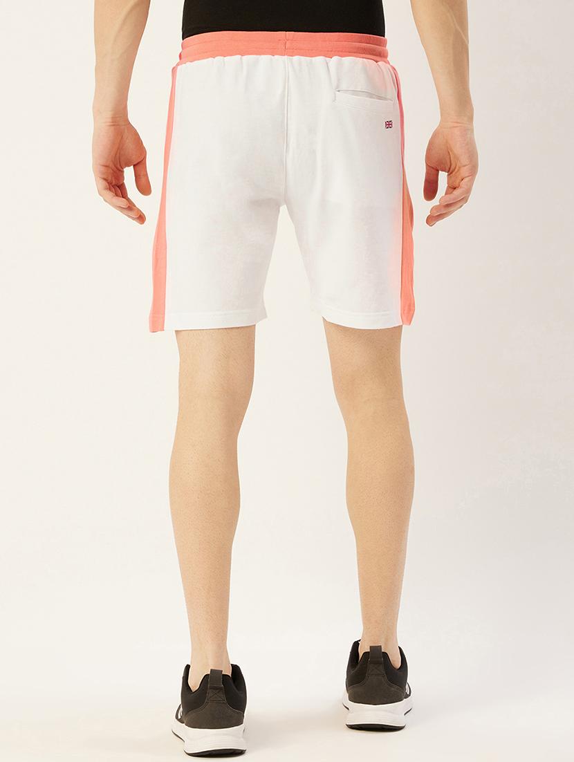 men mid rise color block shorts - 21636240 - Standard Image - 2