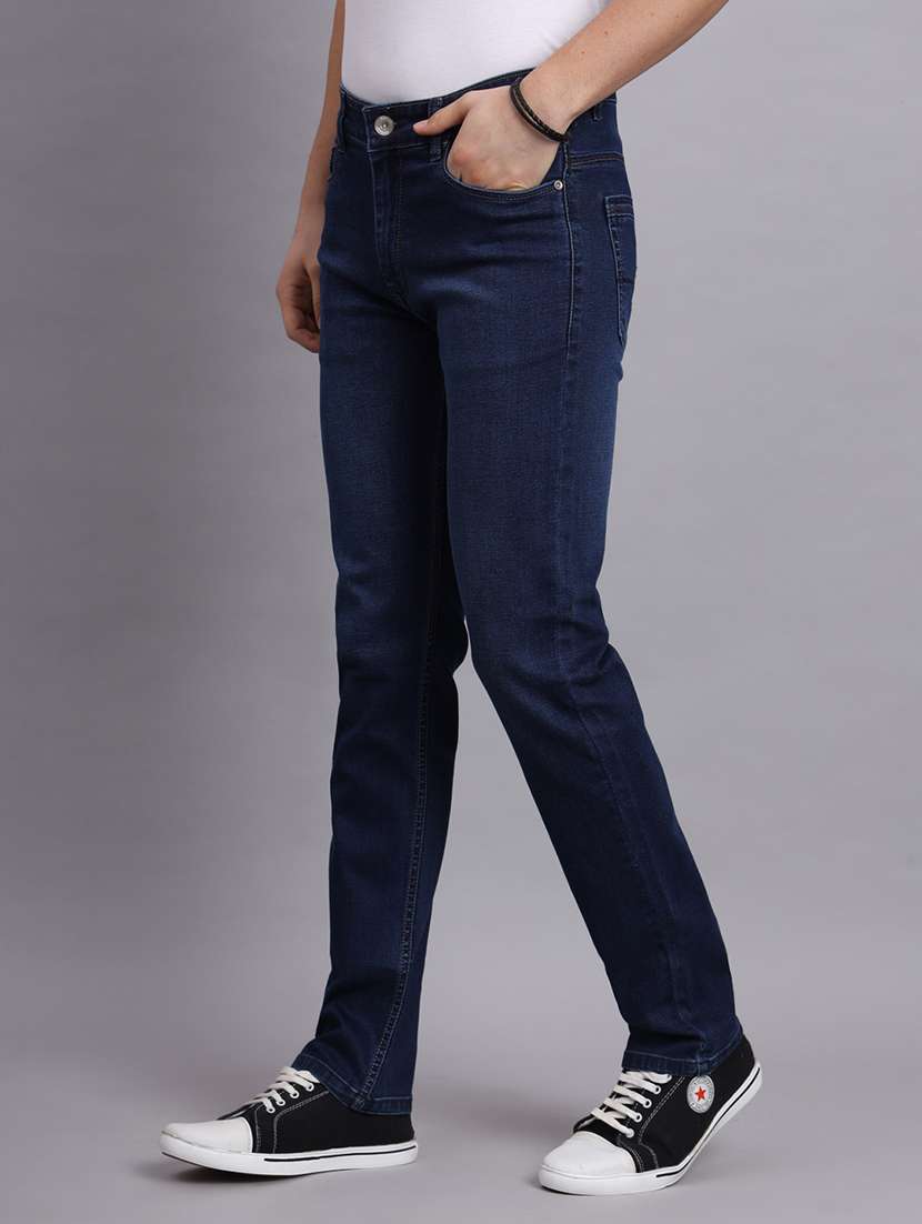 men mid rise denim plain jean - 21636253 -  Standard Image - 2