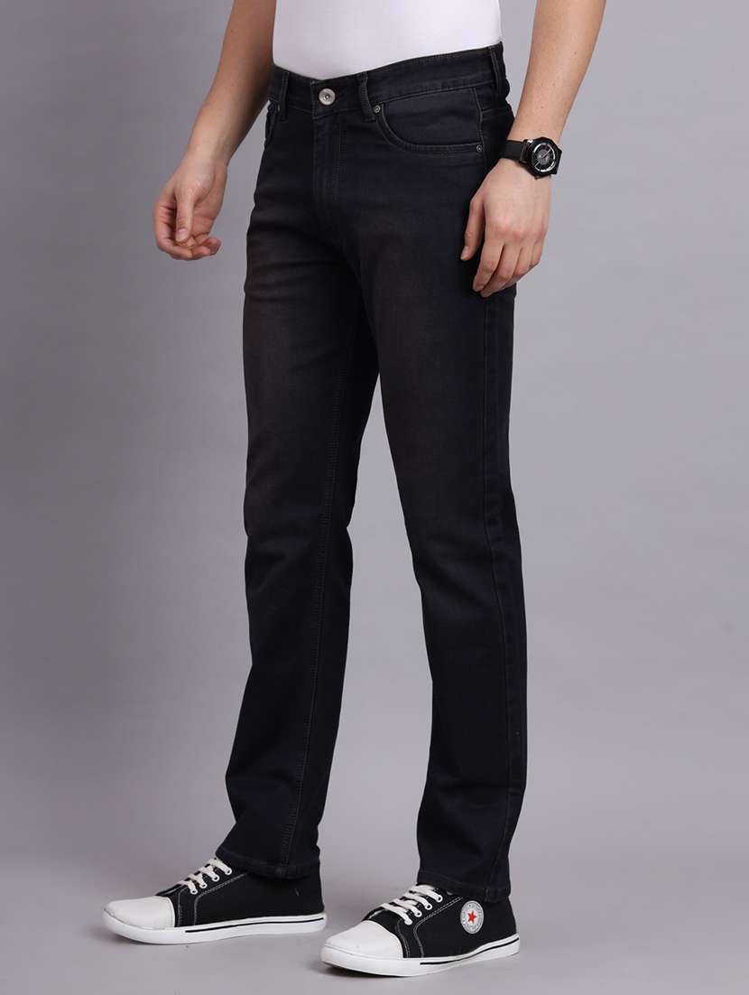 men mid rise denim plain jean - 21636264 -  Standard Image - 2