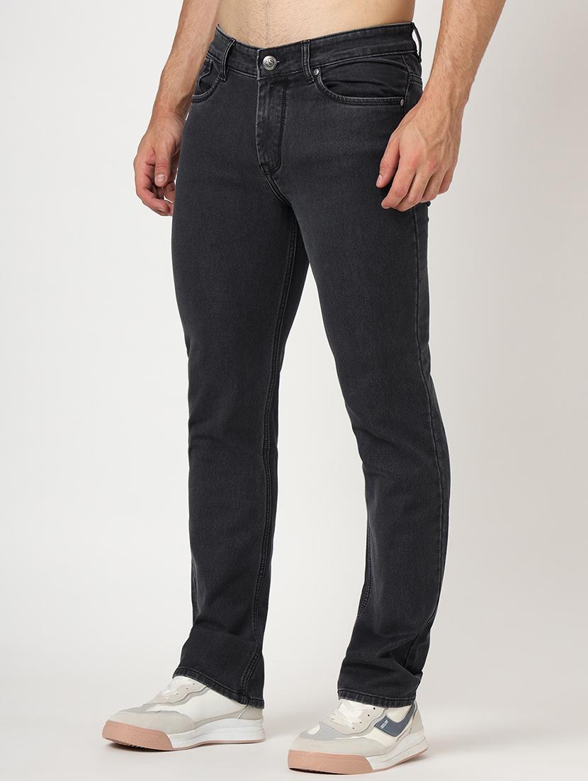 men plain mid rise denim jeans - 21636274 - Standard Image - 2
