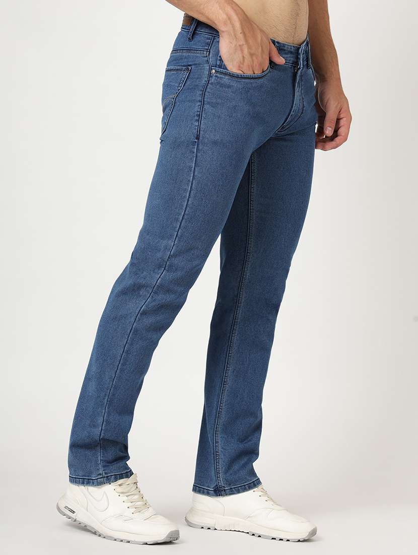 men denim full length plain jean - 21636276 -  Standard Image - 2