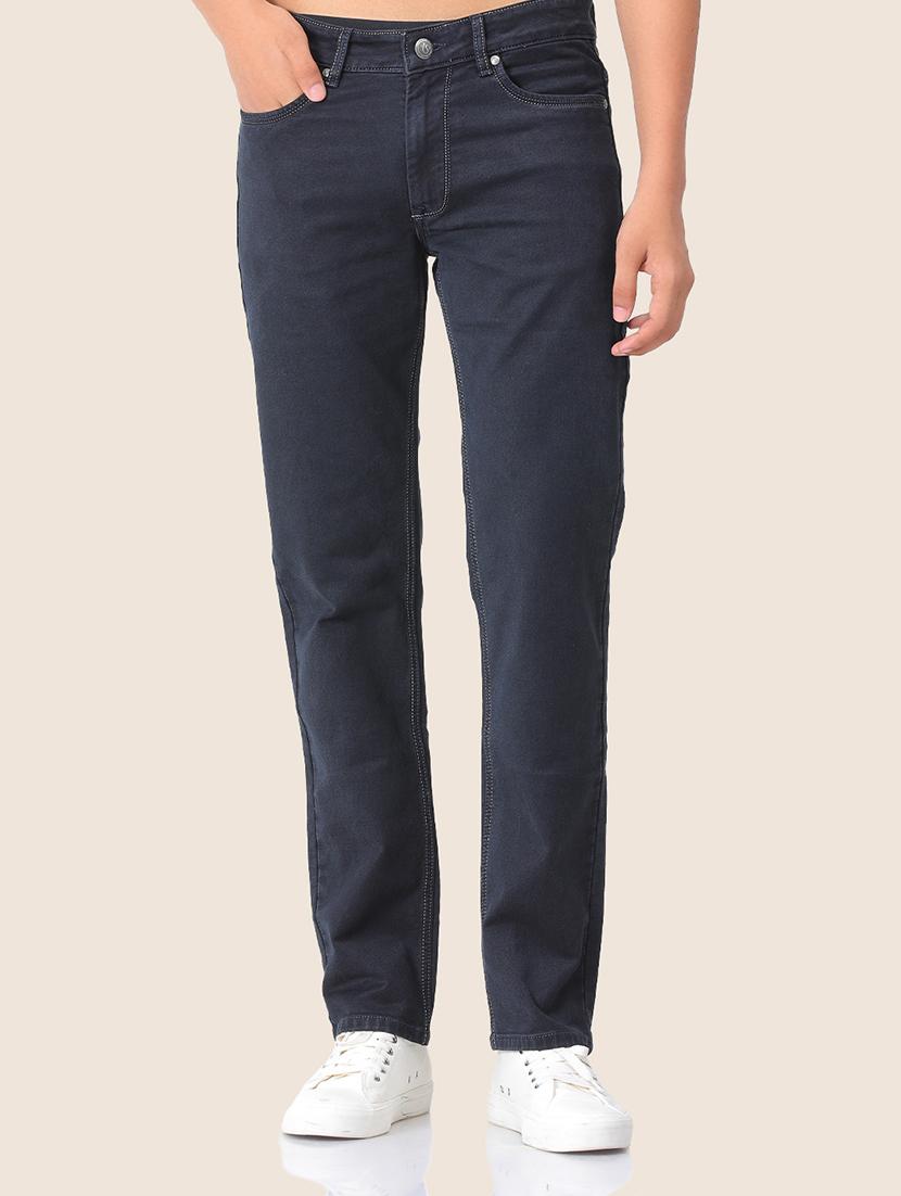 men denim full length plain jean - 21636291 - Zoom Image - 0