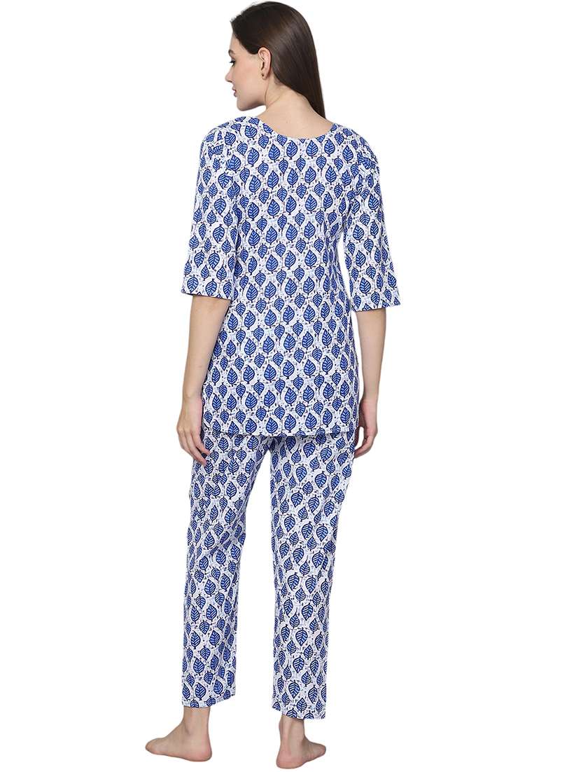 women printed cotton co-ord set - 21636603 -  Standard Image - 2