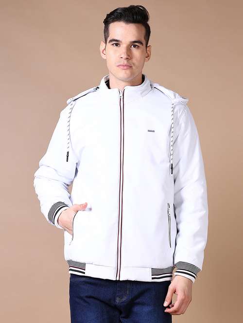 men solid long sleeve casual jacket - 21636971 -  Standard Image - 0