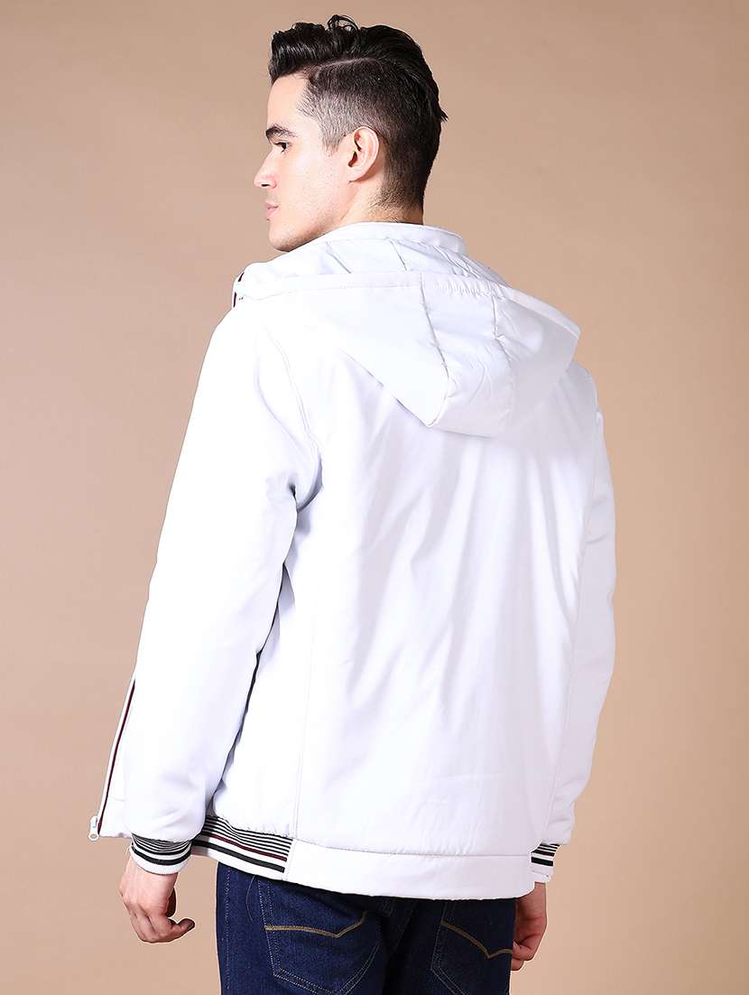 men solid long sleeve casual jacket - 21636971 -  Standard Image - 2