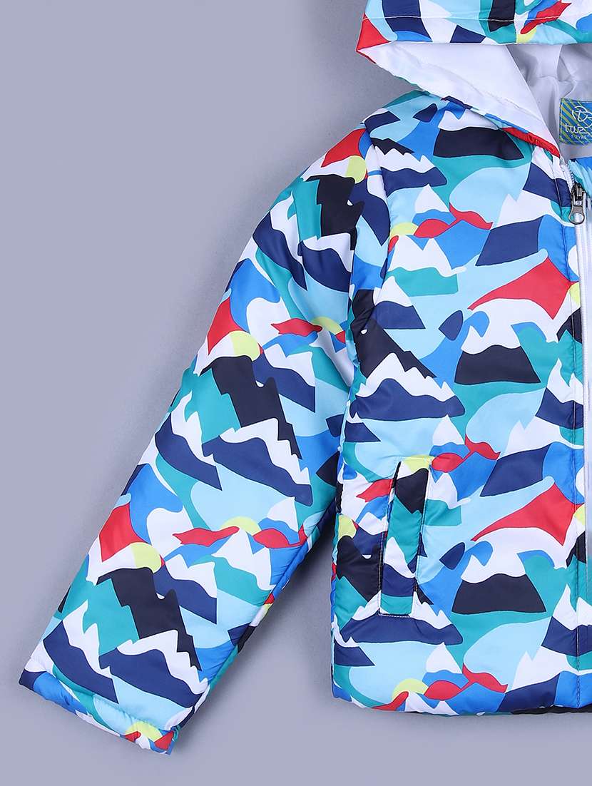 boys printed long sleeve jacket - 21636973 -  Standard Image - 2