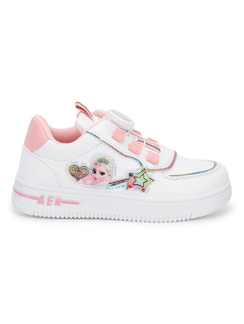 kids white solid sneaker - 21638296 - Standard Image - 2