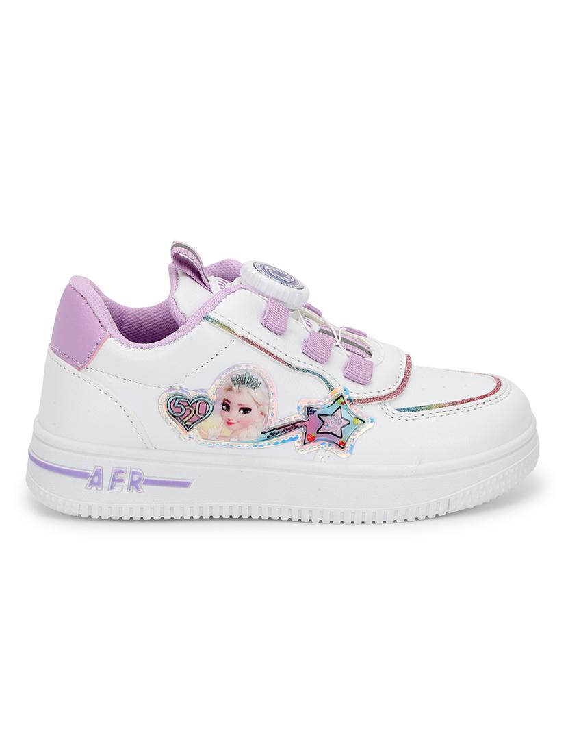 kids white solid sneaker - 21638297 - Standard Image - 2