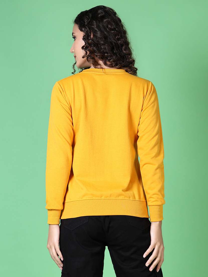 women printed long sleeve sweatshirt - 21638400 -  Standard Image - 2
