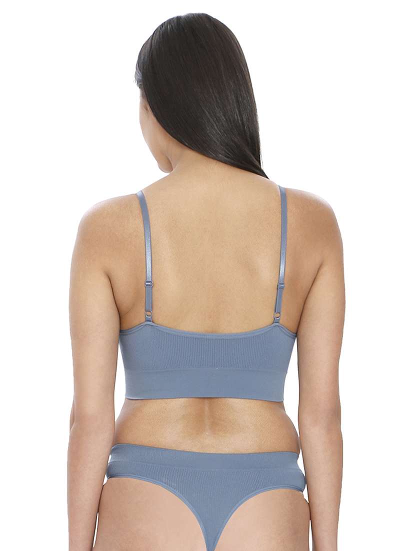 women solid bra and panty set - 21638629 -  Standard Image - 2