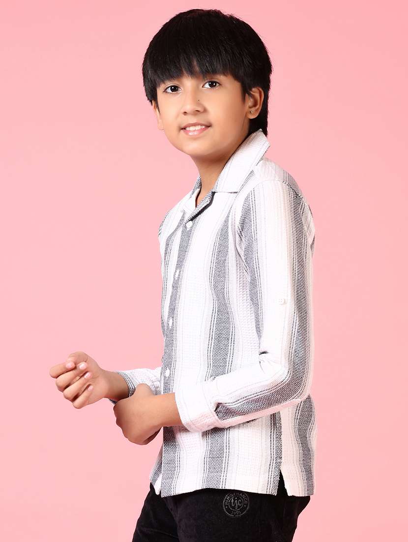 boys long sleeves striped shirt - 21638782 -  Standard Image - 2
