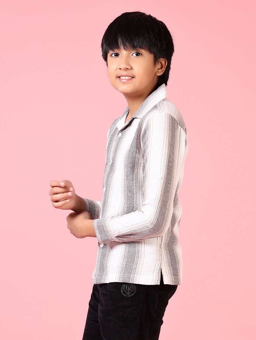 boys long sleeves striped shirt - 21638783 -  Standard Image - 2