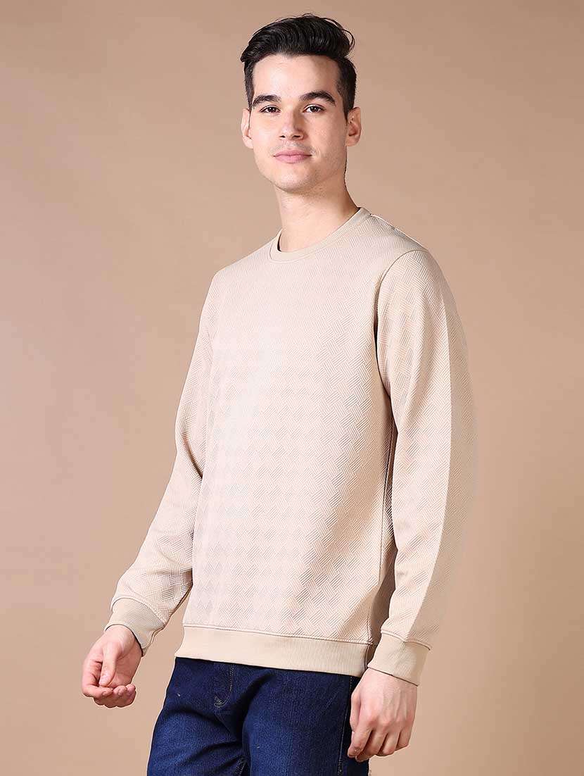 men self design long sleeve sweatshirt - 21638806 -  Standard Image - 2