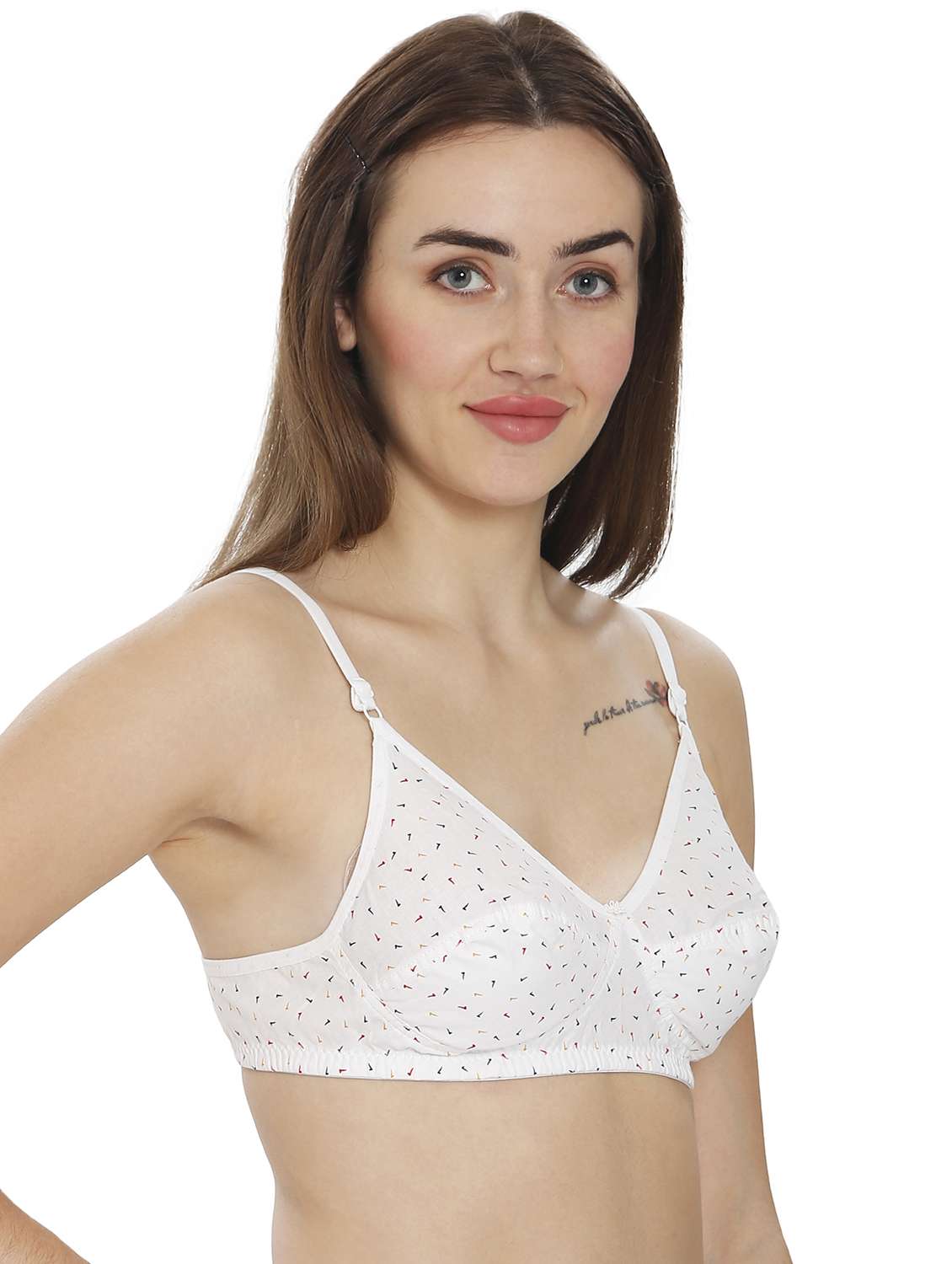 women printed t-shirt bra  - 21638861 -  Standard Image - 2