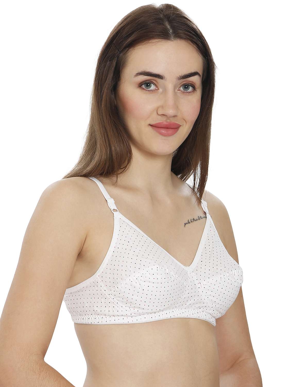 women printed t-shirt bra  - 21638862 -  Standard Image - 2