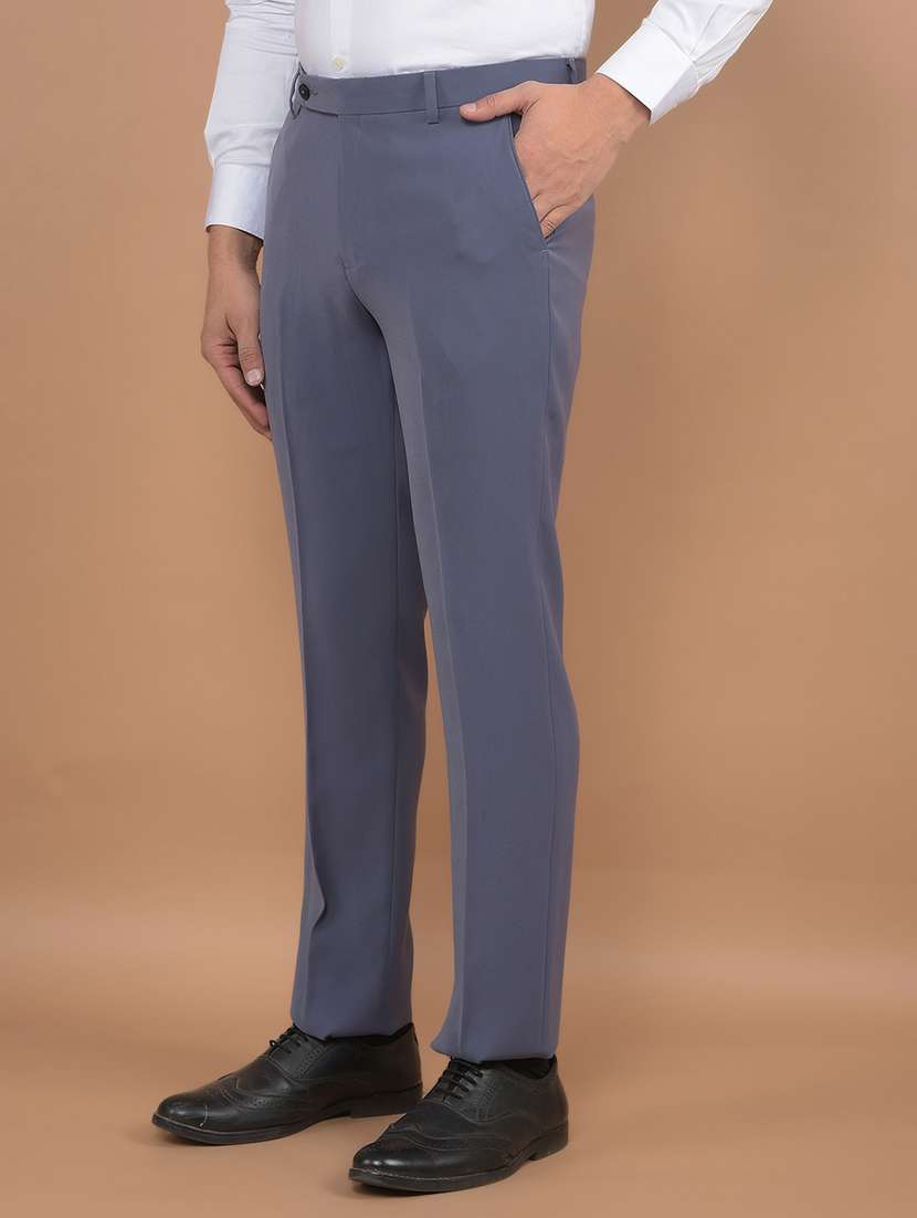 men solid 3-piece formal suit - 21639049 -  Standard Image - 7