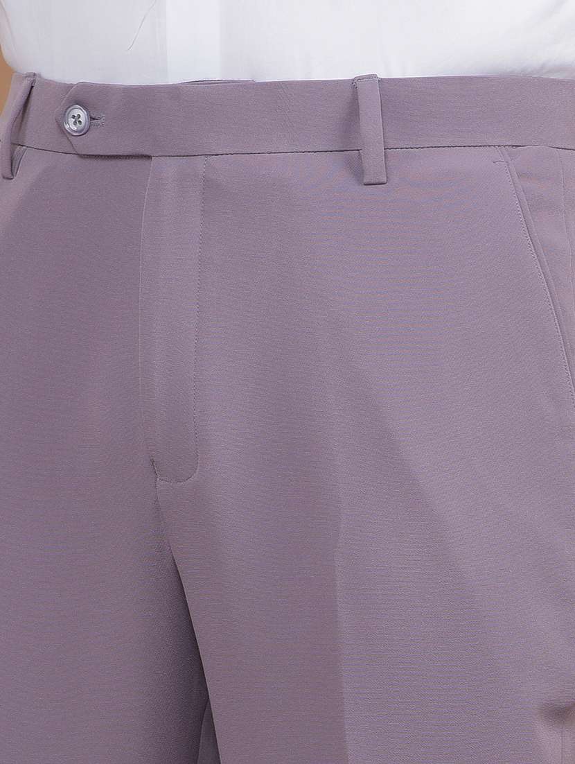 men solid 3-piece formal suit - 21639050 -  Standard Image - 7