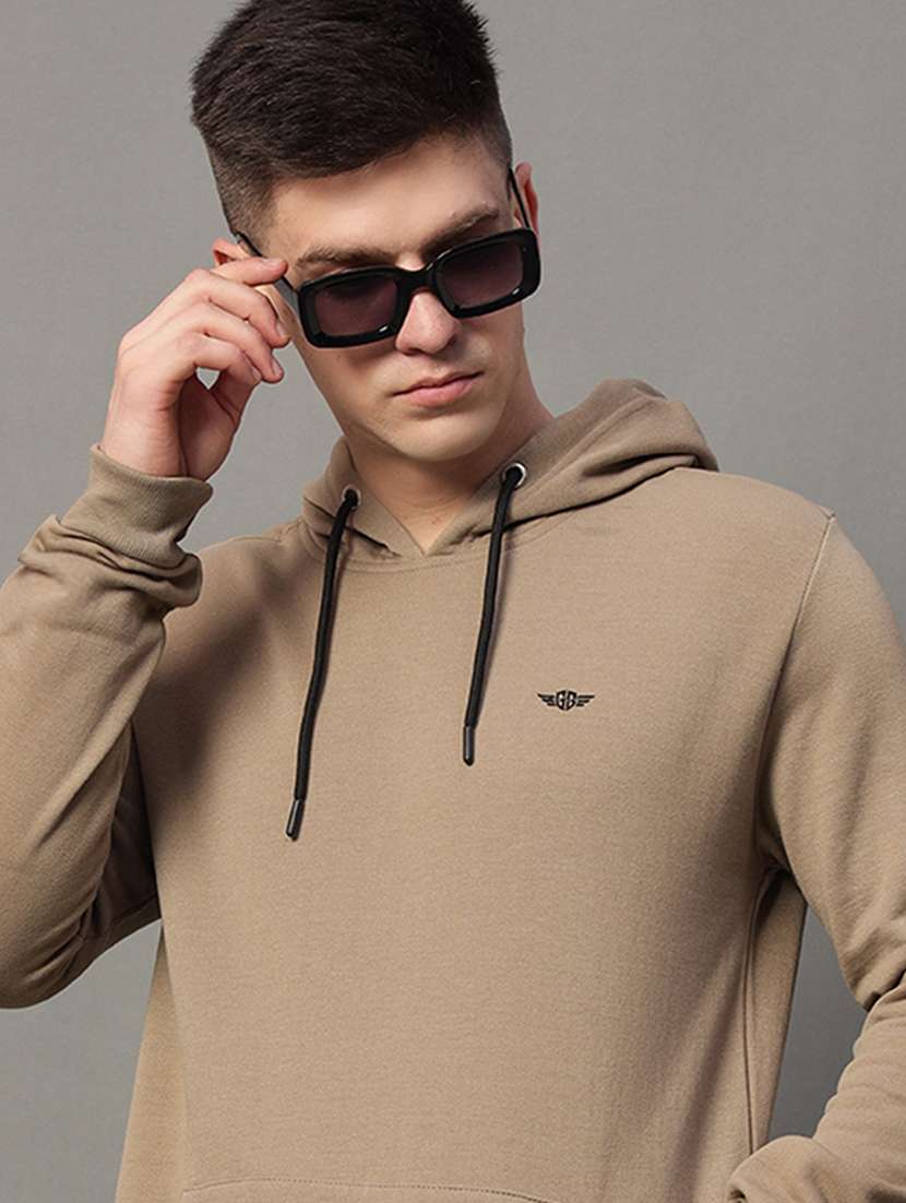 men long sleeves plain sweatshirt - 21639216 -  Standard Image - 2