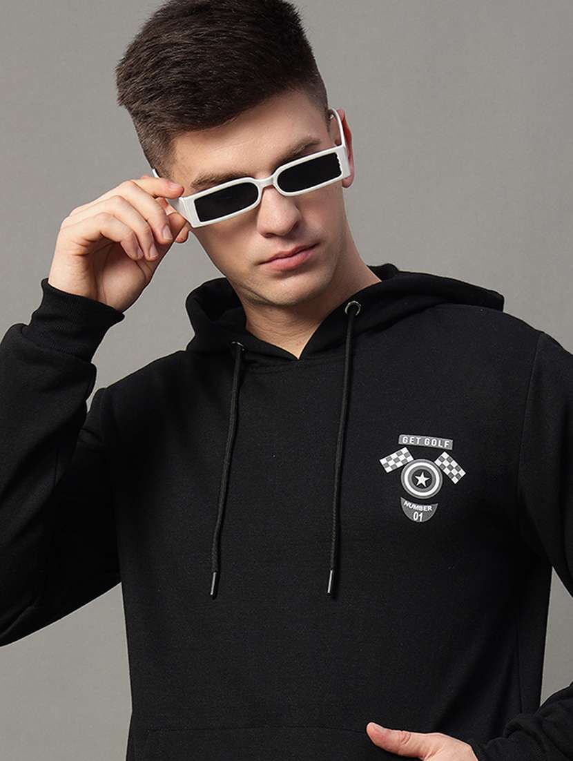 men long sleeves placement print sweatshirt - 21639220 -  Standard Image - 2